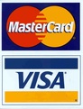 We accept Mastercard and Visa
